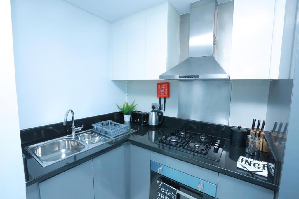 Damac Maison Prive Deluxe Studio With Burj-Khalifa View Dubaj Zewnętrze zdjęcie